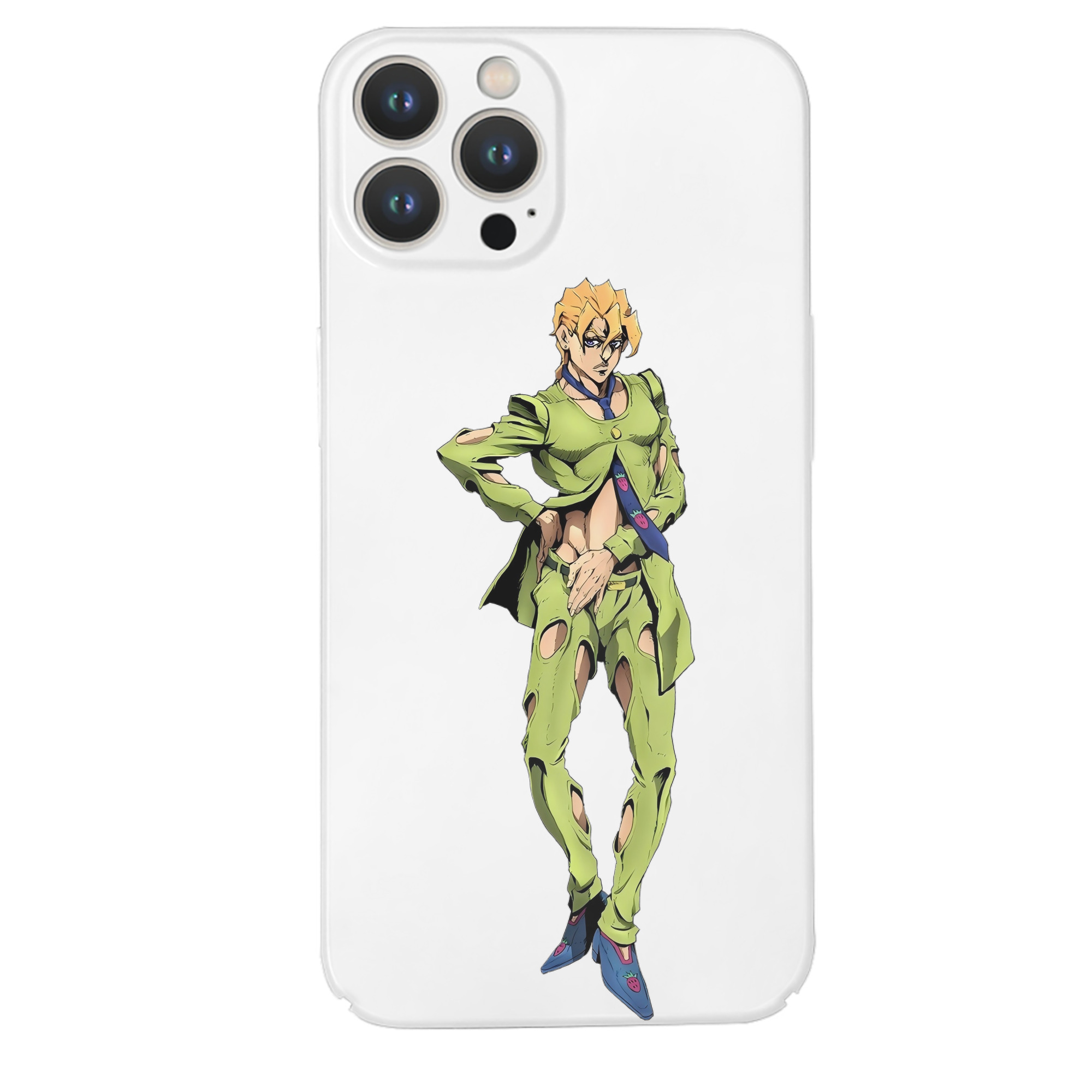 （画像用） ジョジョの奇妙な冒険 パンナコッタ?フー JoJo's Bizarre Adventure Pannacotta Fugo 【iPhone 14シリーズ対応】ハードケース